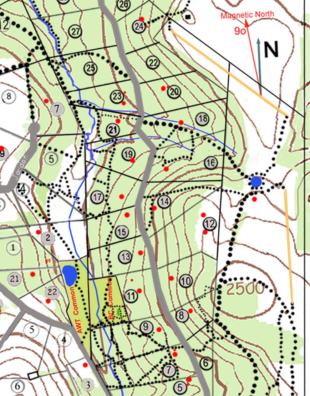 BC Topo Trail Map